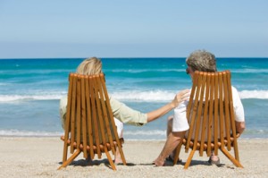 couple at the beach