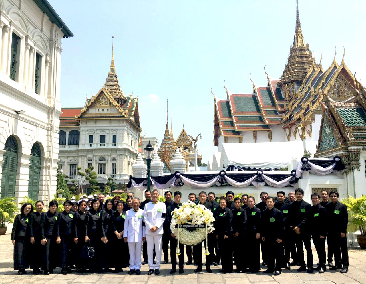 ภาพผู้บริหารเข้ากราบพระบรมศพฯ