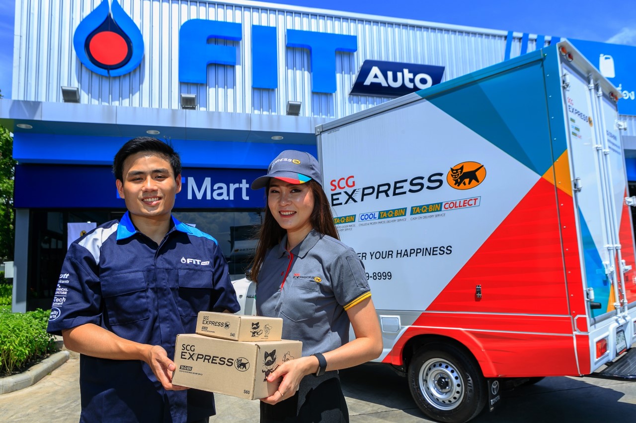 FIT Auro และ Sale Driver SCG EXPRESS