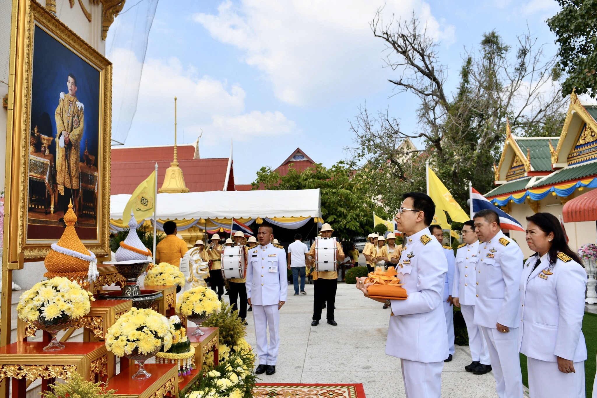 คปภ. ถวายผ้าพระกฐินพระราชทานประจำปี 2562… ณ วัดพิกุลทอง พระอารามหลวง จังหวัดสิงห์บุรี ยอดทำบุญรวม 6.2 ล้านบาท